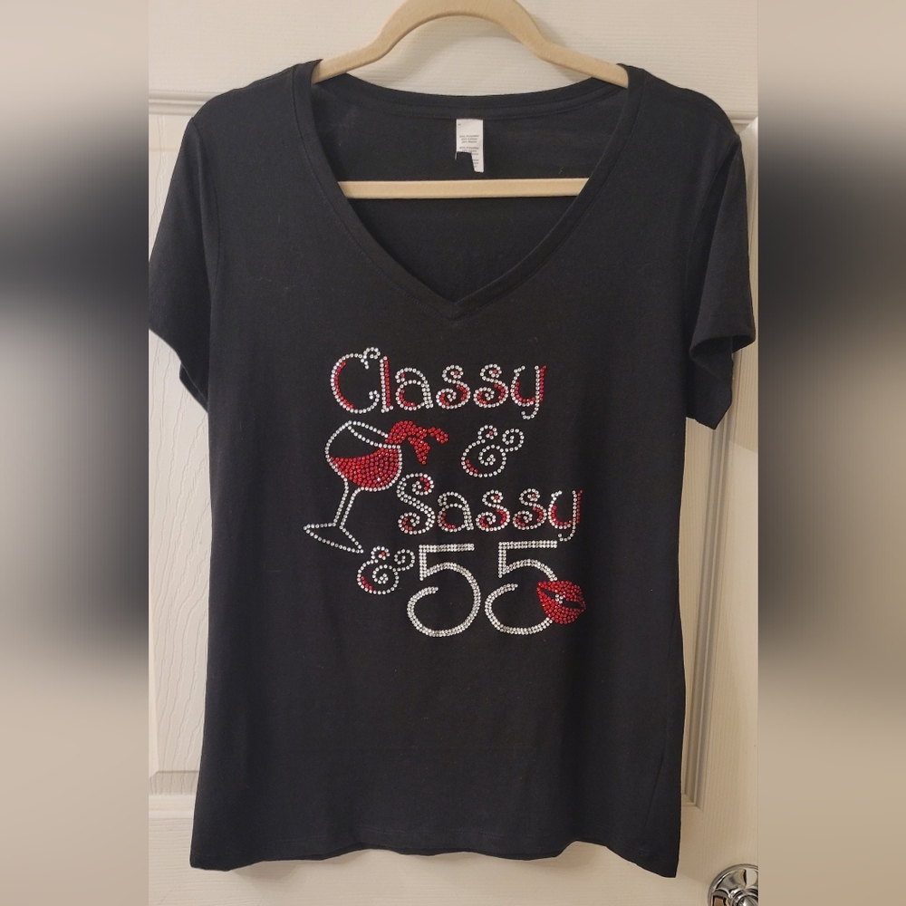 Woman's 55 birthday top